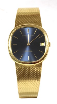 Lot 531 - A gentlemen's 18ct gold Audemars Piguet automatic bracelet watch