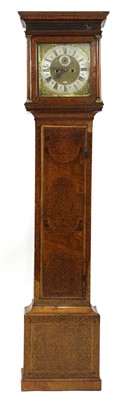 Lot 338 - A seaweed marquetry and walnut longcase clock