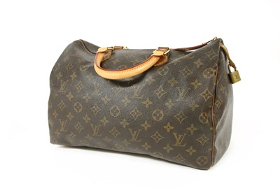 Lot 260 - A Louis Vuitton monogrammed canvas 'Speedy 35'
