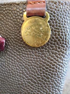 Lot 59 - A small Mulberry Scotchgrain 'Hellier' tote