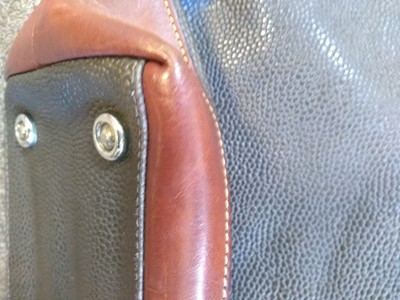 Lot 59 - A small Mulberry Scotchgrain 'Hellier' tote