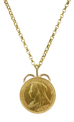 Lot 124 - An 1894 sovereign