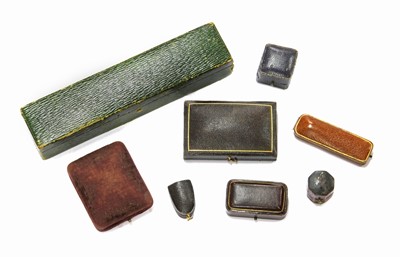 Lot 442 - A quantity of jewellery boxes
