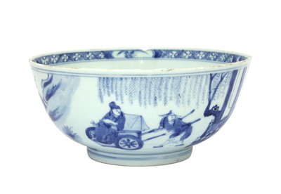 Lot 112 - A Chinese blue and white bowl