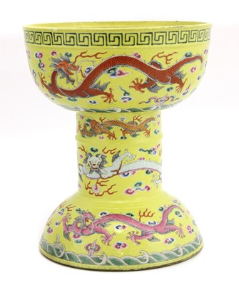 Lot 375 - A Chinese famille rose dou