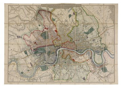 Lot 179 - AN EARLY RAILWAY MAP