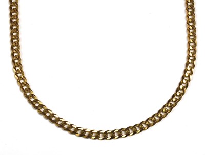 Lot 150 - A 9ct gold curb chain