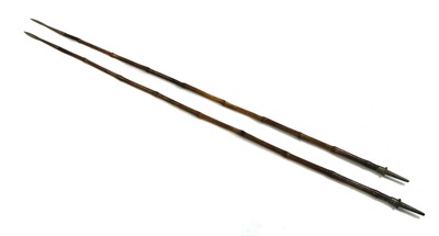 Lot 798 - Two Indian Army lances