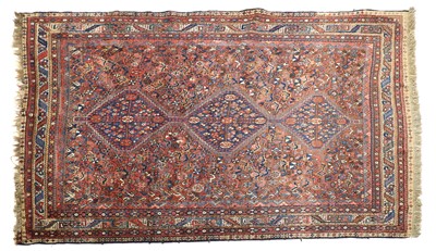 Lot 82 - A South West Persian Khamseh carpet