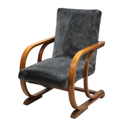 Lot 158 - An Art Deco bentwood armchair