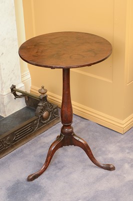 Lot 299 - A George III oak occasional table