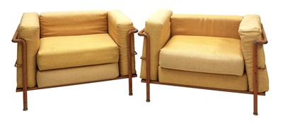 Lot 206 - A painted three-piece suite