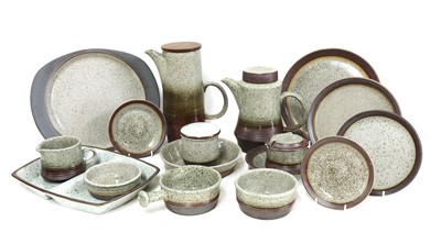 Lot 103 - A Purbeck Pottery 'Portland' dinner service