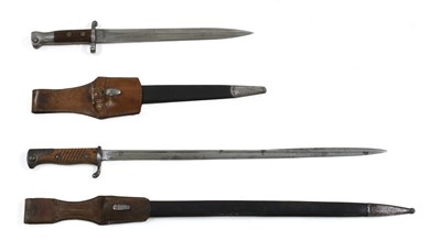 Lot 801 - An 1888 pattern SMLE bayonet by Mole