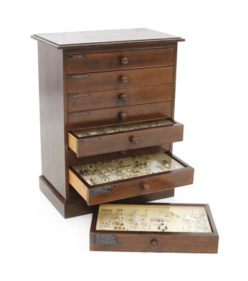 Lot 332 - A small collector's chest