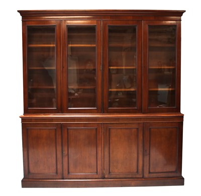 Lot 145 - A Victorian mahogany library bookcase