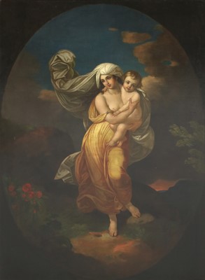 Lot 597 - Achille Leopardi (Italian, 1800-1870)