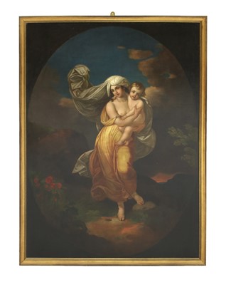 Lot 597 - Achille Leopardi (Italian, 1800-1870)