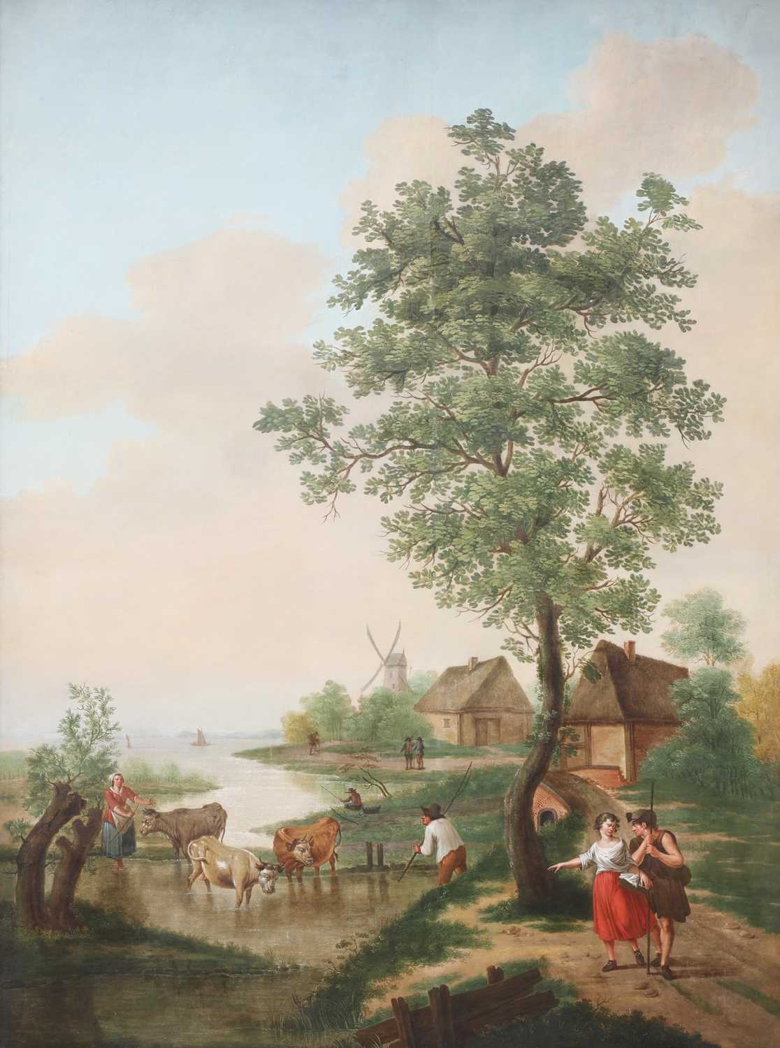 Lot 702 - Follower of Heinrich Wilhelm Schweickhardt (German, 1746-1797)