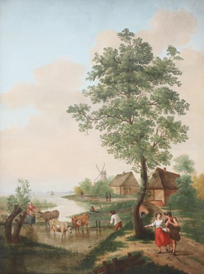 Lot 702 - Follower of Heinrich Wilhelm Schweickhardt (German, 1746-1797)