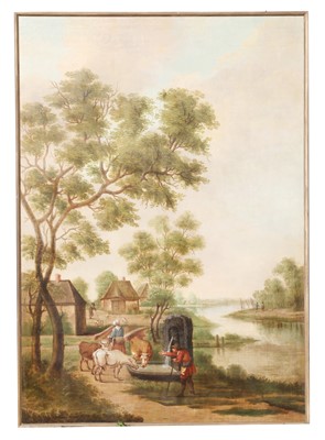 Lot 702 - Follower of Heinrich Wilhelm Schweickhardt (German, 1746-1797)