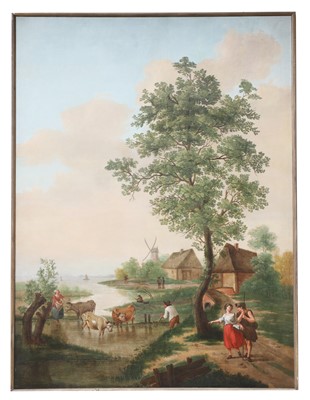 Lot 702 - Follower of Heinrich Wilhelm Schweickhardt (German, 1746-1797)