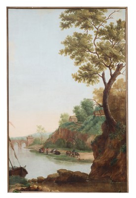 Lot 702 - Follower of Heinrich Wilhelm Schweickhardt (German, 1746-1797)