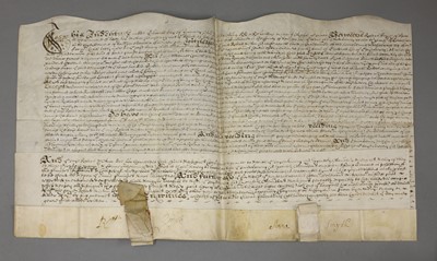 Lot 180 - Four C17 Indentures & Documents, Ref: ESSEX
