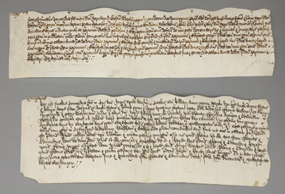 Lot 184 - Four C17 Indentures, Ref: NORFOLK & SUFFOLK