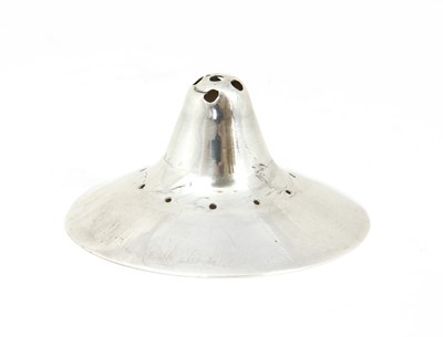 Lot 18 - A George III silver nipple shield