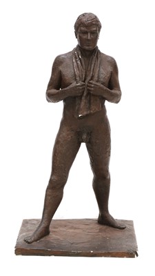 Lot 971 - A plaster maquette