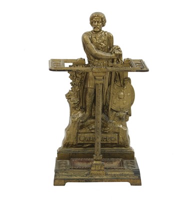 Lot 863 - A Scottish cast iron stick stand