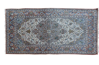 Lot 143 - A Persian Kashan rug