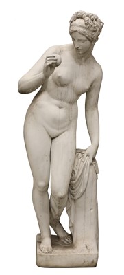 Lot 88 - A composite garden statue of Venus with the Apple