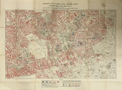Lot 156 - CHARLES BOOTH LONDON SOCIAL CONDITIONS 1929-1930