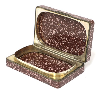 Lot 52 - A porphyry box