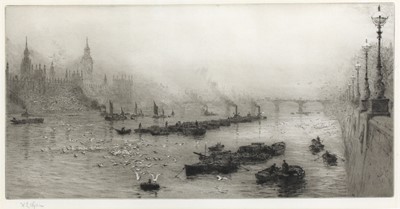 Lot 92 - WILLIAM LIONEL WYLLIE (1851-1931)