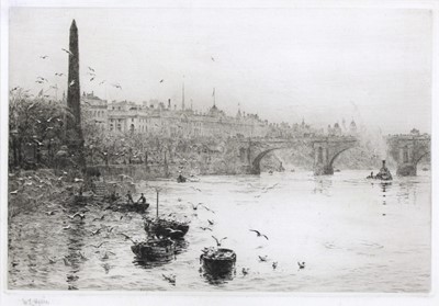 Lot 87 - WILLIAM LIONEL WYLLIE (1851-1931)