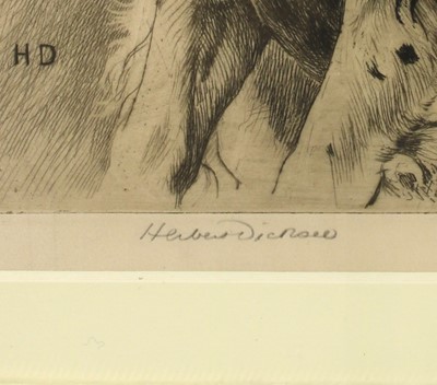 Lot 658 - Herbert Thomas Dicksee RE (1862-1942)