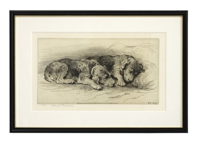 Lot 662 - Herbert Thomas Dicksee RE (1862-1942)