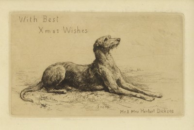 Lot 654 - Herbert Thomas Dicksee RE (1862-1942)