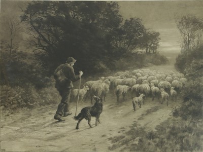Lot 657 - Herbert Thomas Dicksee RE (1862-1942)