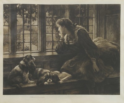 Lot 660 - Herbert Thomas Dicksee RE (1862-1942)