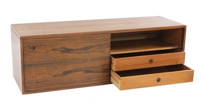 Lot 339 - A rosewood wall cabinet