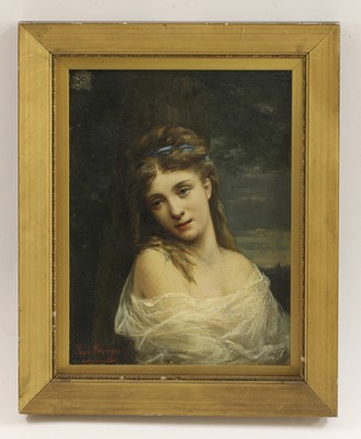 Lot 587 - Paul Jean-Baptiste Lazerges (French, 1845-1902)