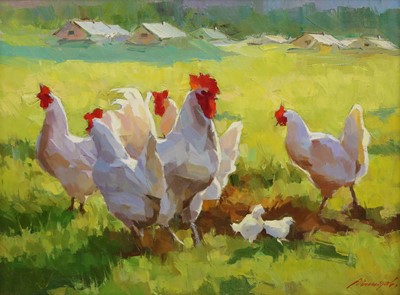 Lot 604 - Sergei Menyayev (Russian, b.1953)
