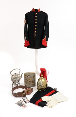 Lot 713 - An Essex Yeomanry uniform belonging to SQMS Robert Allen