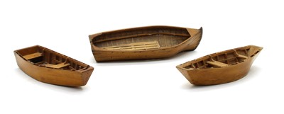 Lot 218 - Three models of boats
