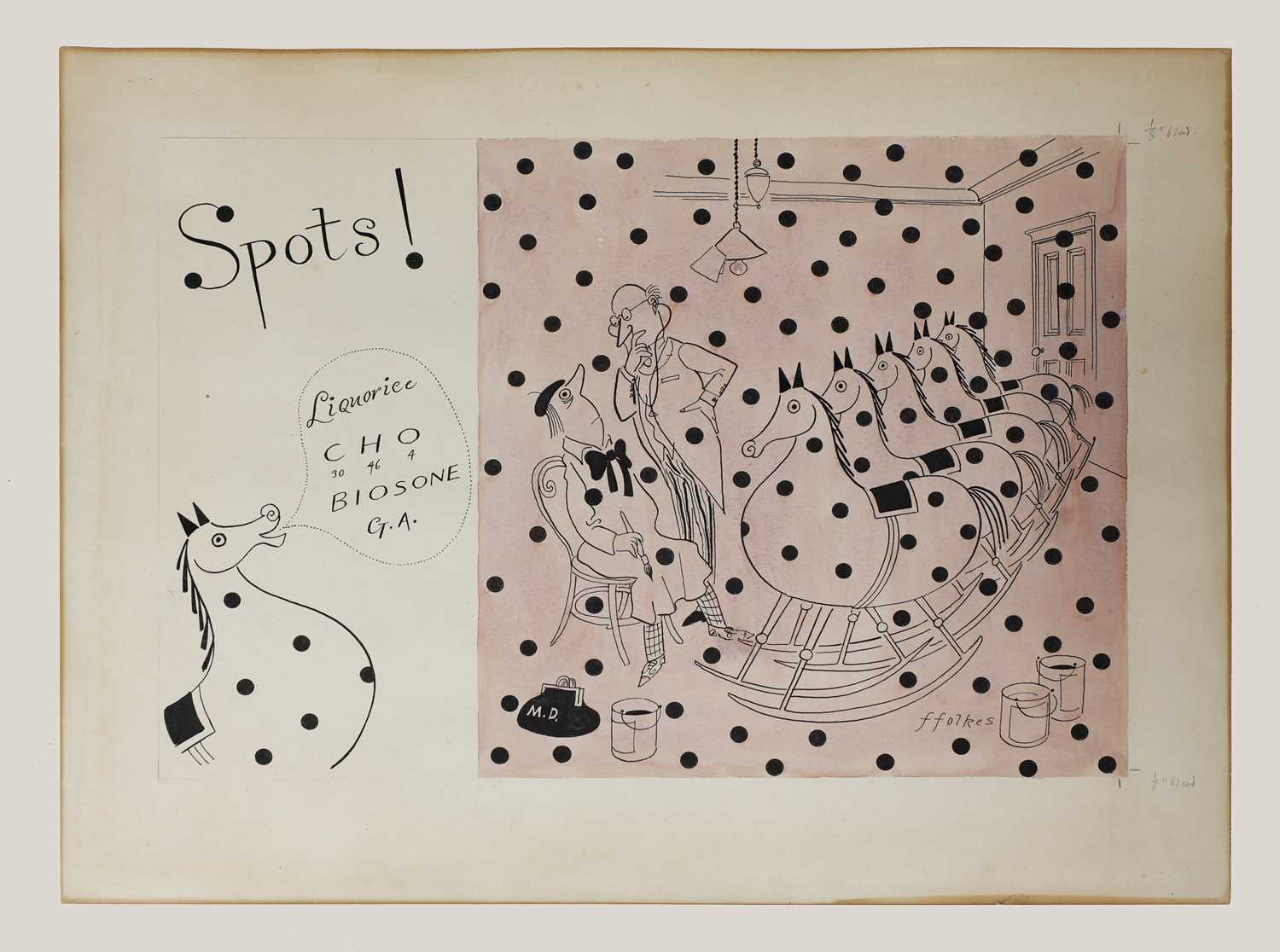 Lot 295 - Michael ffolkes (1925-1988)