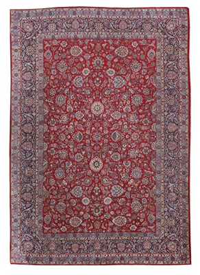 Lot 303 - A Persian Kashan carpet